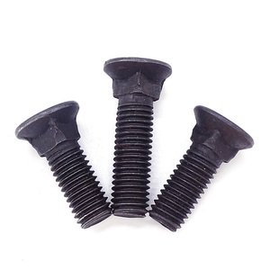 Bu Lông Cày Cổ Vuông Đầu Hình Elip Đầu Hình Elip Màu Đen Oxit Thép Trơn Lớp 8 - Product Image 3