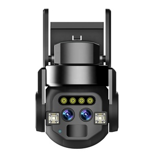 M 6MP 3K 10x混合变焦2.8 + 8毫米双镜头PTZ IP摄像机WiFi人体检测2MP音频安全视频监控摄像机1080P - Product Image 1