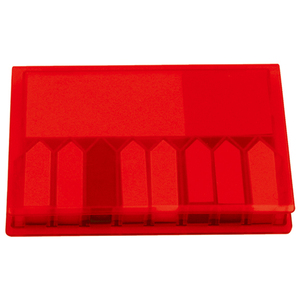 La escuela, la Oficina 10 colores memo pad barato personalizado impreso notas adhesivas en estuche de plástico YC181 - Product Image 3