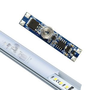 Mini interruttore tattile con sensore modulo sensore capacitivo DC 5V-24V LED dimming control light controller modulo sensore per profilo