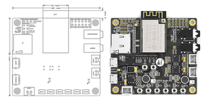 卸売用の真新しいESP32-Aduio-Kit ESP32-A1S ESP32オーディオ開発ボードプログラマー - Product Image 6