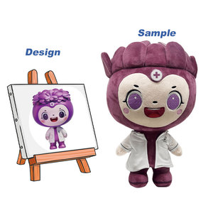 Phim hoạt hình khỉ bác sĩ nhân vật đồ chơi sang trọng cá nhân cho món quà kỷ niệm - Product Image 1