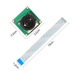 Módulo de cámara Raspberry Pi caliente OV5647 5MP 175 grados gran angular lente ojo de pez Raspberry Pi 4/3 módulo de cámara modelo B - Product Image 3