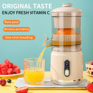 ポータブル600ml USB残留ジュース分離多機能電気ジューサー小型家庭用ジュースマシン英語プラスチック - Product Image 4