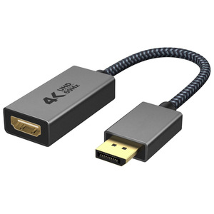 4K DisplayPort to <strong>HDMI</strong> Female DP 1.2 <strong>Computer</strong> <strong>HDMI</strong> 1.4 Screen Gold-Plated <strong>Display</strong> Port to <strong>HDMI</strong> Adapter (Male to Female) - Product Image 1