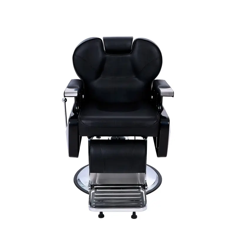 Beleza Cabeleireiro Barbeiro Hair Salon Furniture Factory Supply Modern China Luxo Atacado Black Style Barber Chair