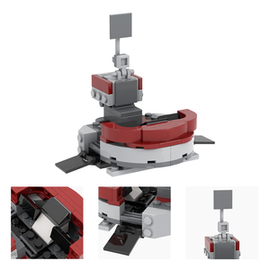 Hot Space War Clone Operatiomal Command Console Juegos de bloques de construcción compatibles con regalo para niños Modelo Puzzle Juguetes MOC2299