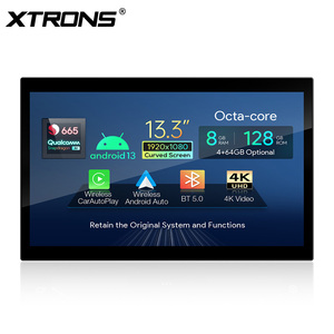 XTRONS 13.3&quot; Car Stereo <strong>Android</strong> 13 8 Core for Land Rover Defender (2020-2024) with PIVI <strong>System</strong> 4G LTE GPS Navigation - Product Image 4