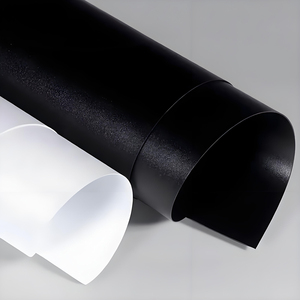 Fosco 2mm Polipropileno (PP) Folha Soft <span class=keywords><strong>Partition</strong></span> Board Baffle Film Preto Material Plástico