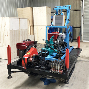 Bánh Xích DIESEL tất cả các địa hình nhỏ xuống lỗ khoan lỗ khoan 100m 150m 200m đá sâu thủy lực quay DTH nước giếng khoan Giàn Khoan - Product Image 3