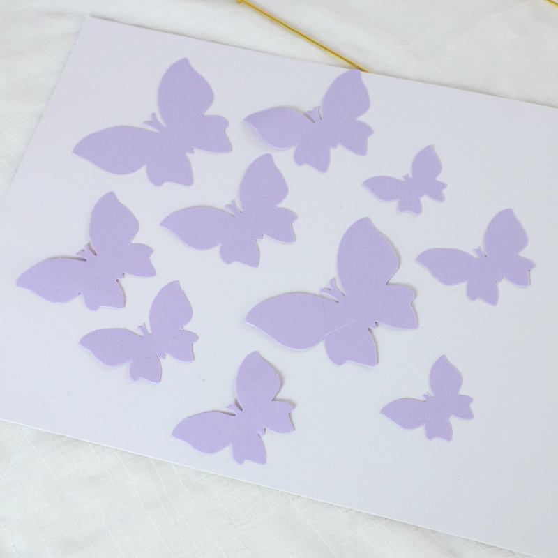 Papillon violet