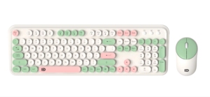 FD EK8870 Combinación de teclado y mouse inalámbricos personalizados con amplia compatibilidad para computadora portátil de escritorio - Product Image 2