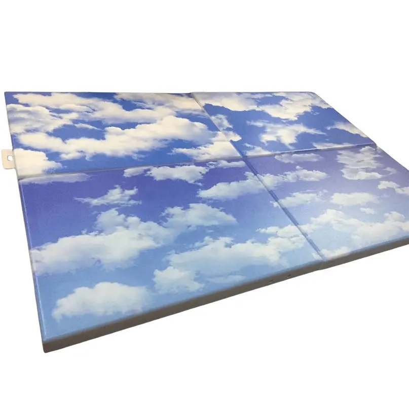 Aluminum Product Rustproof Commercial Ceiling Tiles Decorating Curved Square Tube Ceiling