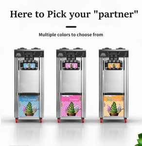 WICE marka ticari dondurma yapma makinesi makine enerji tasarrufu, kompakt ve kullanışlı, kullanımı kolay, her yaş için uygun - Product Image 5