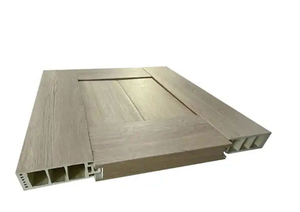 Özelleştirilmiş Modern çift kapı giriş katı ahşap oyma salıncak açık fiberglas ekran örgü daire ön tasarım için