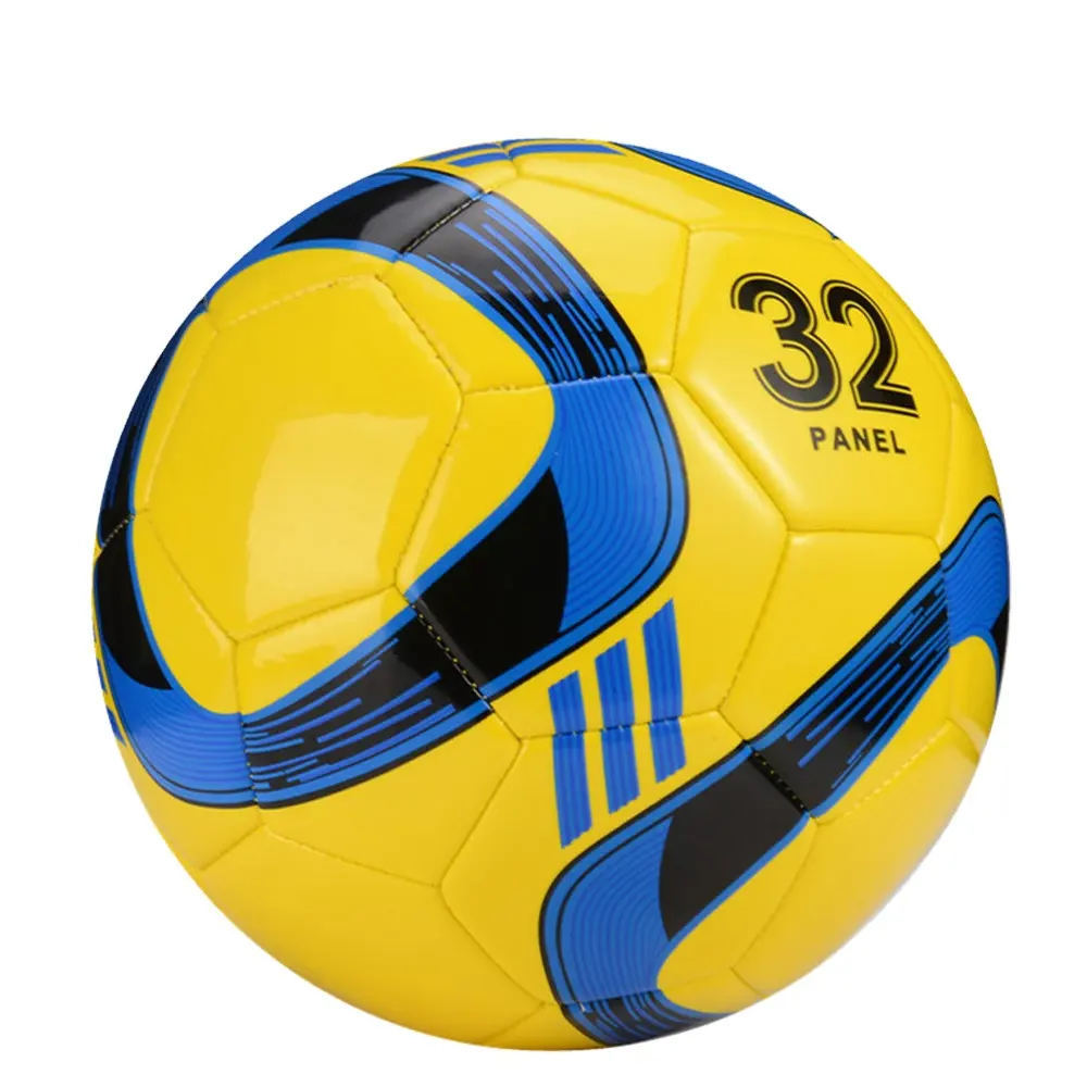 Su misura di alta qualità nuova formazione professionale pvc pelle dimensioni 5 palloni da calcio calcio