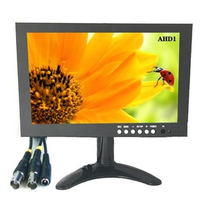 Desktop Display <strong>Monitor</strong> 9 Inch Metal Shell <strong>LCD</strong> <strong>Monitor</strong> AHD1080p 720p CVBS Video Full Screen 2CH <strong>BNC</strong> <strong>Input</strong> for Home Industrial - Product Image 1