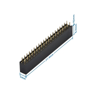 Aismartlink 2*20 triplo altezza altezza 2.54mm GPIO Bus ad alta altezza per Raspberry PI 3B 3B + 4B - Product Image 3