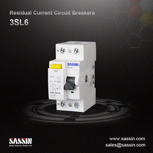 Disyuntor de corriente Residual con 16a, 20a, 40a, tipo a, CA, 230V, 2p, 4p, RCCB, rcbo, RCD, 3SL6, SASSIN - Product Image 6
