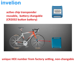 2.4GHz rfid active tag moto transponder chip rfid decoder timing attivo per MTB race/ski sistema di cronometraggio - Product Image 4