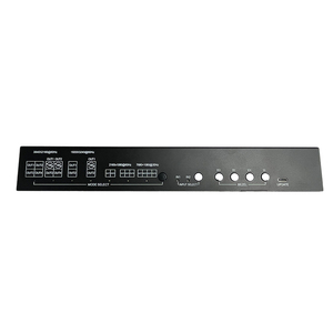 HDMI 2,0 4k @ 60Hz 2x2 controlador de pared de video HDMI Matrix 2x4 compatible con dos funciones compatible con HDCP2.2 RS232 control remoto de botón IR - Product Image 1