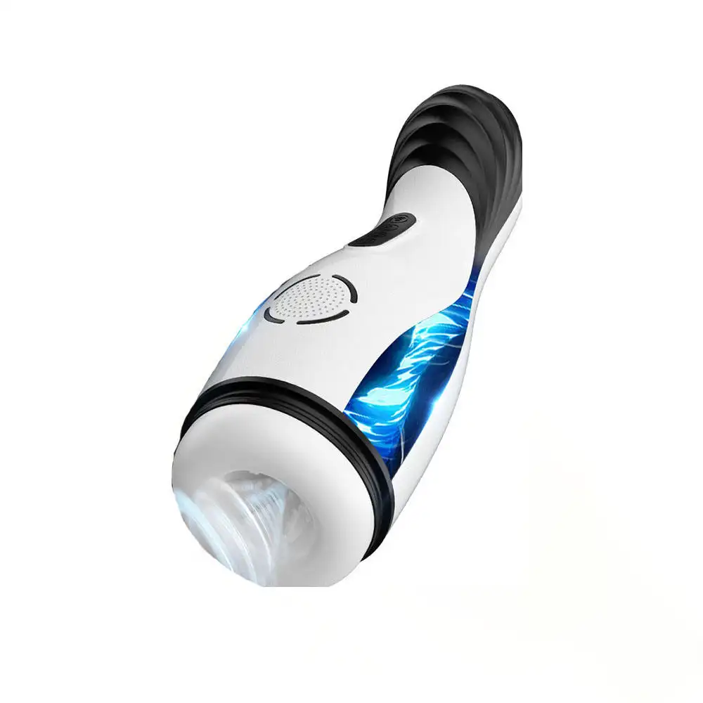 ALE-ventosa de vibración totalmente automática para adultos, aparato eléctrico de masturbación masculina