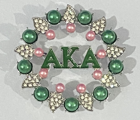 Pink green charm