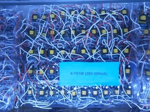 ไดรเวอร์ไฟ LED 8-12*1W กระแสคงที่350mA บอร์ดไดรเวอร์ในตัว - Product Image 6