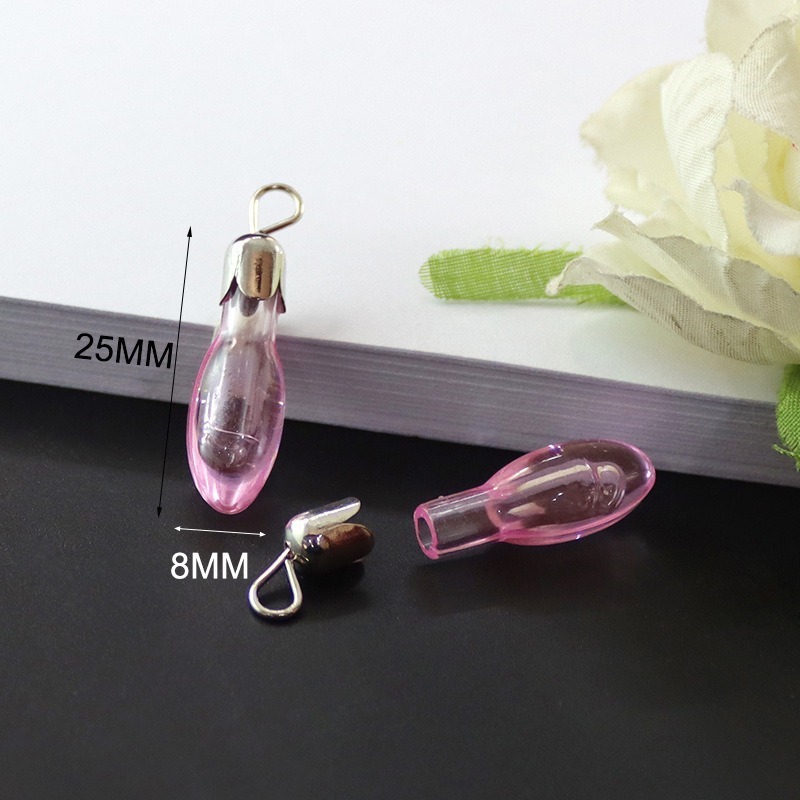 Gota de agua rosa