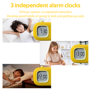 Orologio visivo digitale tempo per il conto alla rovescia per bambino elettrico pomodoro scrivania 60 minuti elettronico bambini bambini contare lo studio Timer - Product Image 5