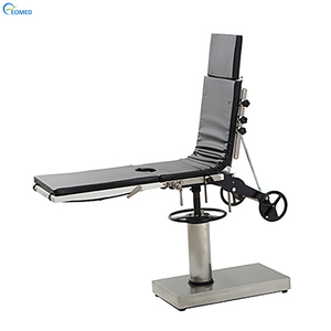 PLOT-01 Mesa de operaciones quirúrgicas multifuncional Cama de cirugía manual de acero Mesa DE OPERACIONES médica ordinaria - Product Image 1