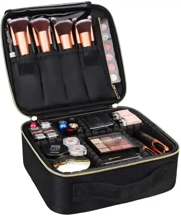 Hot Verkoop Grote Capaciteit Make-Up Case Reizen Make-Up Train Case Cosmetische Tas Waterdichte Opbergtas