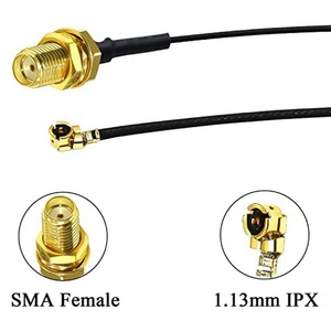 Customized Length 5cm <strong>SMA</strong> <strong>Jack</strong> <strong>to</strong> MHF Male Connector RF 2 Inch Pigtail Cable UFL IPX Antenna Adapter Wire for WIFI GSM IoT GPS - Product Image 2