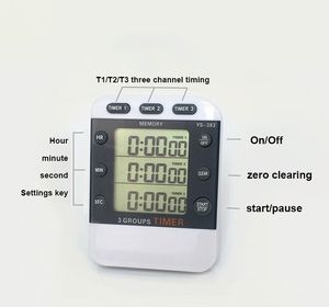 3 Gruppen stunden Digitaler Countdown-Timer Pomodoro Study Desk Timer Zeit management Produktivität Magnetische digitale Küchen timer - Product Image 5