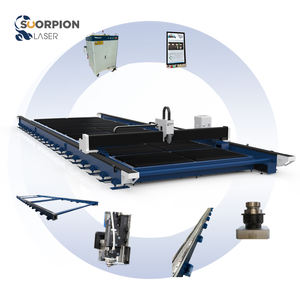 Scorpion <strong>Laser</strong> 2025 Hot Sale Ground Rail Metal Fiber <strong>Laser</strong> Engraver Cutting Machine - Product Image 1