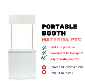 户外便携式弹出式可折叠展台PVC广告展示高品质促销台桌 - Product Image 6