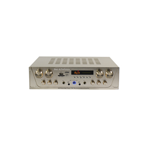 Home Theate 4* 80W 4 Channel Smart Home <strong>Bluetooth</strong> Mini Audio Amplifier with FM, USB, SD Card, MIC <strong>Input</strong>, Earphone <strong>Output</strong> - Product Image 1