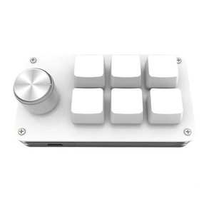 Type-C Mini <strong>Keyboard</strong> Programmable 6 <strong>Keys</strong> 1 Knob Programming Mechanical <strong>Keyboard</strong> Hot Swap Support for Windows - Product Image 4