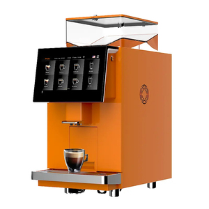 Großer Touchscreen 19bar Voll automatische Kaffee maschine mit Kaffeepulver funktion Intelligente Kaffee maschine, 20 bar
