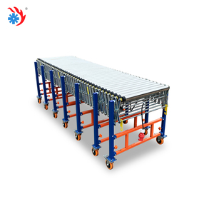 Transportador de descarga de carga de contenedor de mesa de rodillos telescópica VPAI - Product Image 4