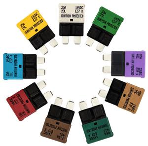 5A 10A 15A 20A 25A 30A 35A 40A 45A 50A Manual <strong>Automatic</strong> <strong>Reset</strong> Stud Type <strong>Circuit</strong> Protector Blade Automotive <strong>Circuit</strong> <strong>Breaker</strong> - Product Image 2