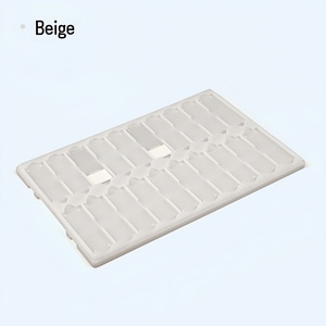 PP Material Lab Histology 20pcs Hospital <span class=keywords><strong>Use</strong></span> OEM Personalizável Microscópio Slide Secagem Placa De Armazenamento