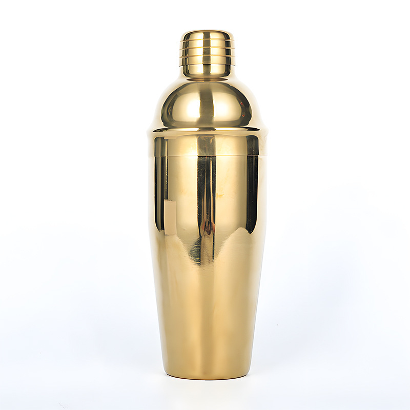Gold-550ml shecker cup white boxed