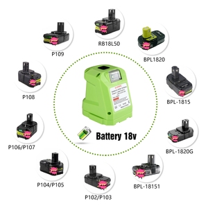 Ryobi14.4-18Vリチウム電池アダプター用ポータブルLEDライトバッテリーアダプターRyobiUSB充電器アダプター用LEDライト充電器 - Product Image 6