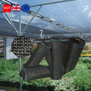 Tela parasole a maglia in Hdpe nera per vendita calda europea