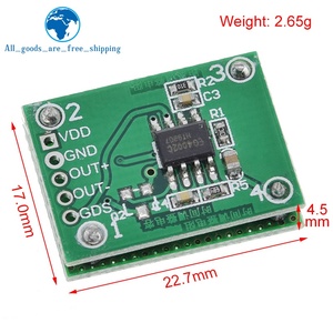 TZT 8-15M LV002 Doppler Radar Microondas Sensor Interruptor Módulo DC 6-40V Radar Detector Sensor para Patio Ocasión Pasillo - Product Image 2
