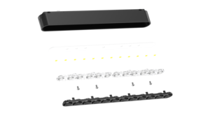 26mm theo dõi cố định lưới tản nhiệt đèn từ ánh sáng - Product Image 3