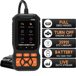 V520 Auto diagnose Sauerstoffs ensor Test OBD2-Anschluss Auto diagnose scanner