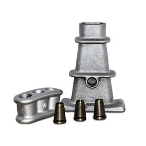 Ductile Iron PC <strong>Strand</strong> Anchor Curved Anchor Banana Shape Anchorage PC Wire - Product Image 1