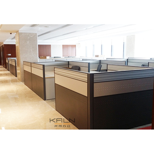 Mesa DE OFICINA DE ORDENADOR duradera personalizada moderna partición de pantalla de estación de trabajo estable a precio de fábrica con certificación - Product Image 4